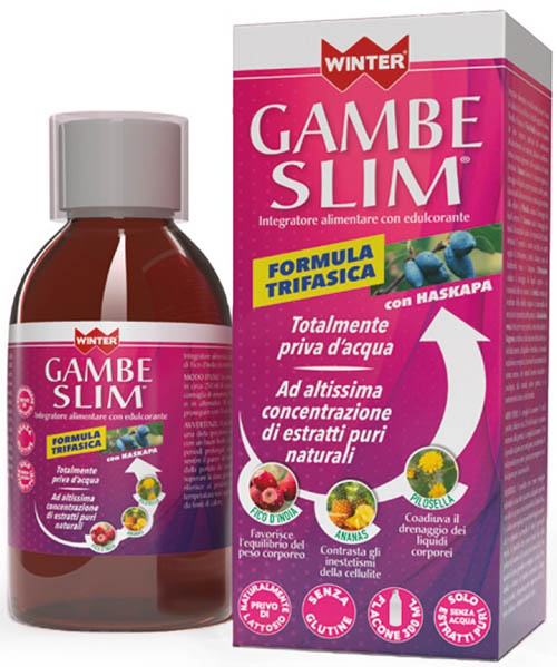 WINTER GAMBE SLIM FORMULA TRIFASICA 300 ML - Farmacia De Pasquale