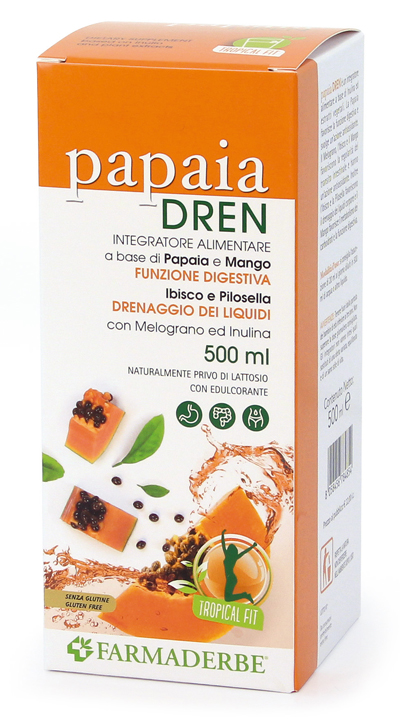 PAPAIA DREN 500 ML - Farmacia De Pasquale