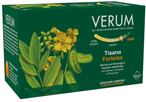 VERUM FORTELAX TISANA 20 FILTRI - Farmacia De Pasquale