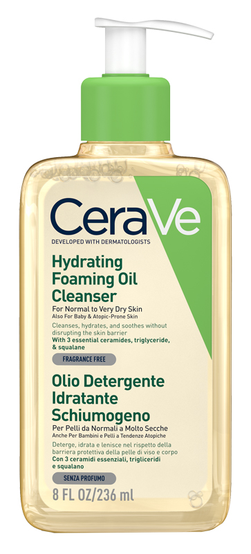 CERAVE HYDRATING OIL CLEANSER 236 ML - Farmacia De Pasquale