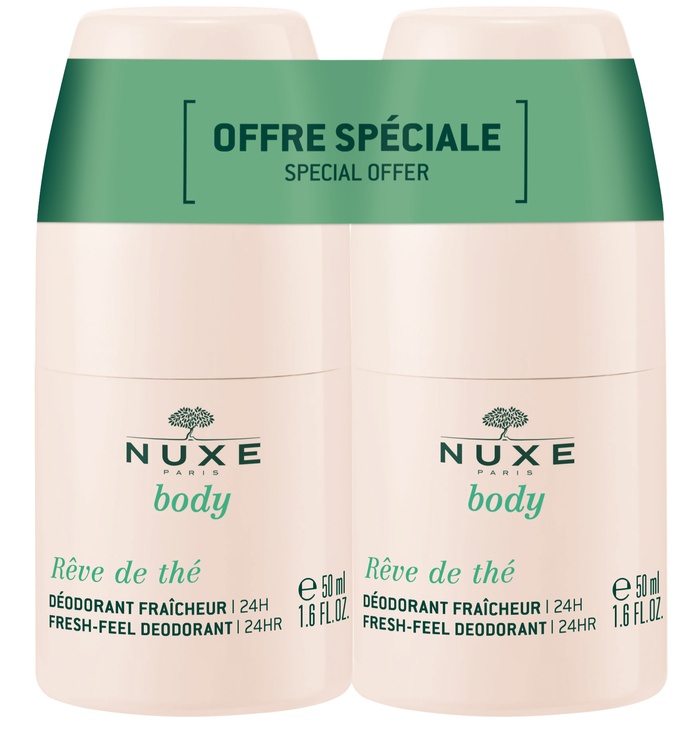 NUXE FRESH FEEL DEODORANT 24H DUO 2 X 50 ML - Farmacia De Pasquale