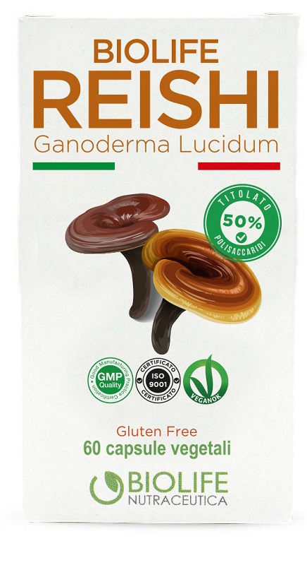BIOLIFE REISHI 60 CAPSULE - Farmacia De Pasquale
