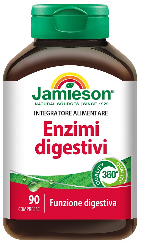 JAMIESON ENZIMI DIGESTIVI 90 COMPRESSE - Farmacia De Pasquale