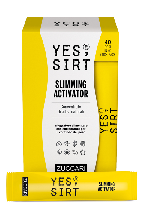 YES SIRT SLIMMING ACTIVATOR 40 STICKPACK DA 2,5 G - Farmacia De Pasquale