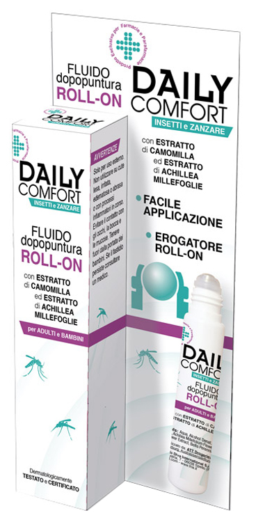DAILY COMFORT ANTIZANZARE DOPOPUNTURA ROLL-ON 10 ML - Farmacia De Pasquale