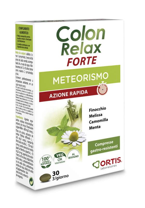 COLON RELAX FORTE 30 COMPRESSE - Farmacia De Pasquale