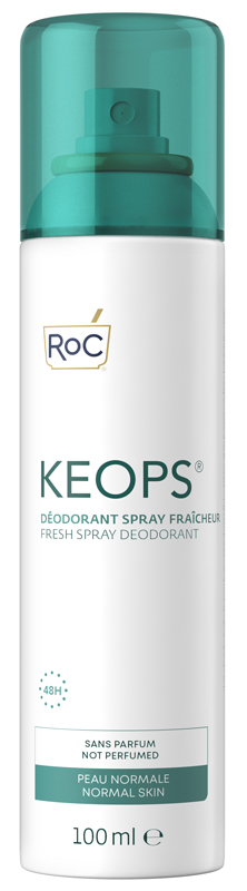 ROC KEOPS DEODORANTE SPRAY FRESCO 48H 100 ML - Farmacia De Pasquale