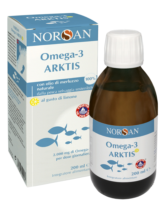 NORSAN OMEGA 3 ARKTIS 200 ML - Farmacia De Pasquale