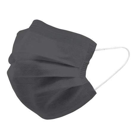 MASCHERINA CHIRURGICA BE CARE TIPO I MONOUSO IN TNT ALTA TRASPIRABILITA' CON ELASTICI NERO 10 PEZZI - Farmacia De Pasquale