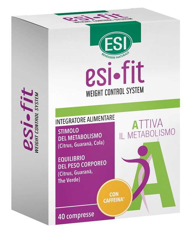 ESI FIT ATTIVA CON CAFFEINA 40 COMPRESSE - Farmacia De Pasquale