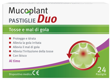 THEISS MUCOPLANT 24 PASTIGLIE DUO TIMO - Farmacia De Pasquale