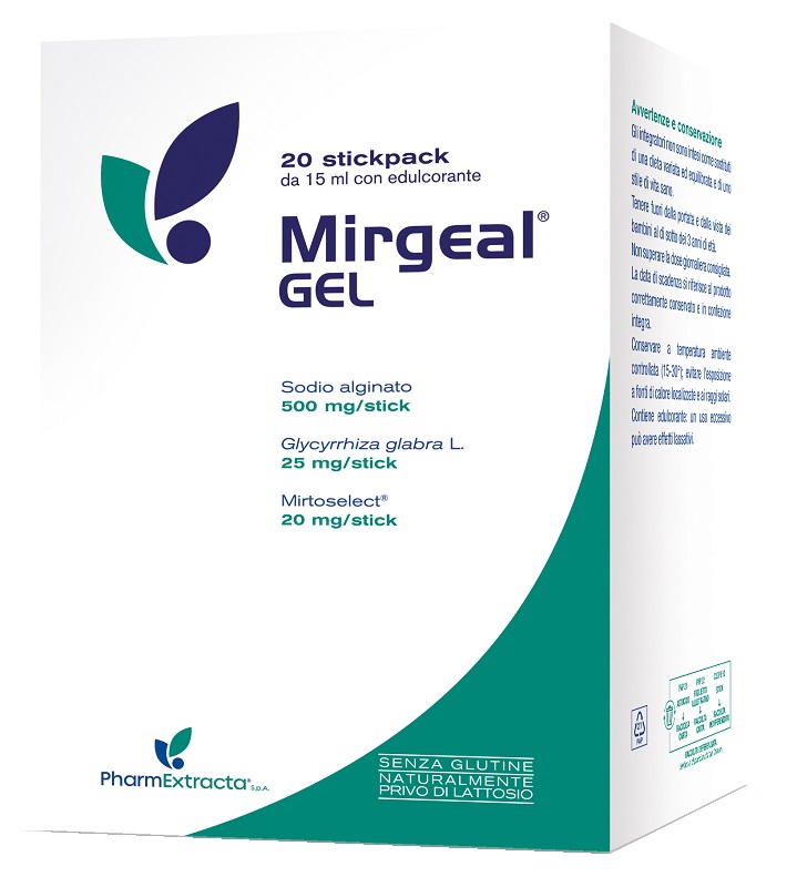 MIRGEAL GEL 20 STICKPACK - Farmacia De Pasquale