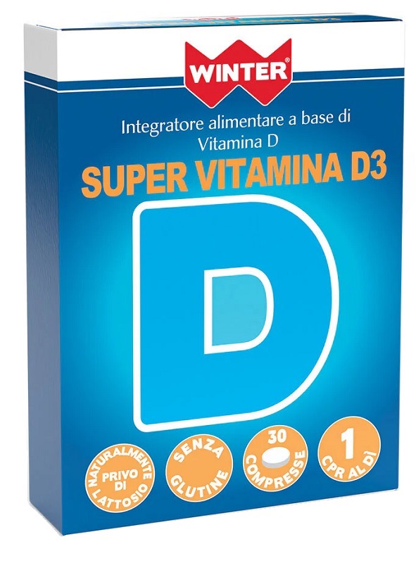 WINTER SUPER VITAMINA D3 30 COMPRESSE - Farmacia De Pasquale