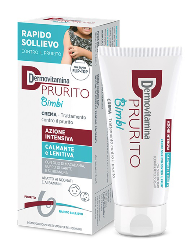 DERMOVITAMINA PRURITO BIMBI CREMA AZIONE INTENSIVA CALMANTE E LENITIVA 30 ML - Farmacia De Pasquale