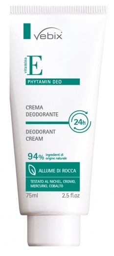 VEBIX PHYTAMIN E DEO PERFORMANCE CREMA DEO 24H-75ML ALLUME DI ROCCA - Farmacia De Pasquale
