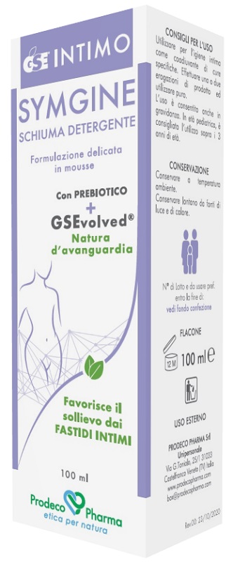 GSE INTIMO SYMGINE SCHIUMA DETERGENTE 100 ML - Farmacia De Pasquale