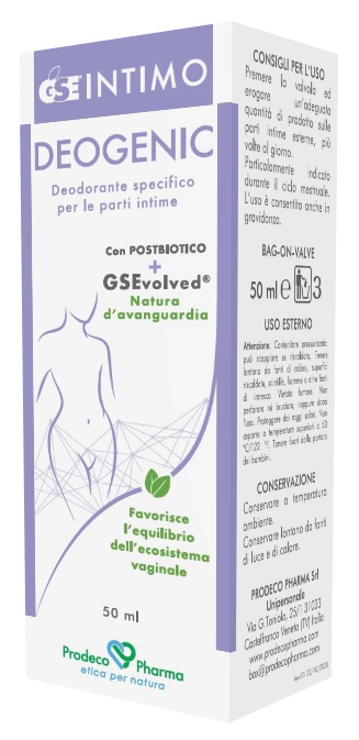 GSE INTIMO DEOGENIC 50 ML - Farmacia De Pasquale