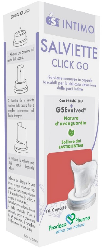 GSE INTIMO SALVIETTE CLICK GO 10 PEZZI - Farmacia De Pasquale