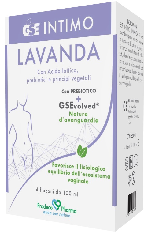 GSE INTIMO LAVANDA 4 FLACONI DA 100 ML - Farmacia De Pasquale