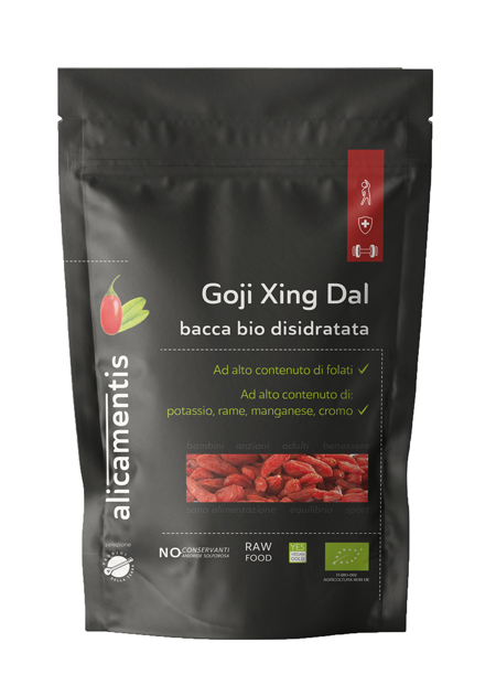 GOJI XING DAL BIO 190 G ALICAMENTIS - Farmacia De Pasquale