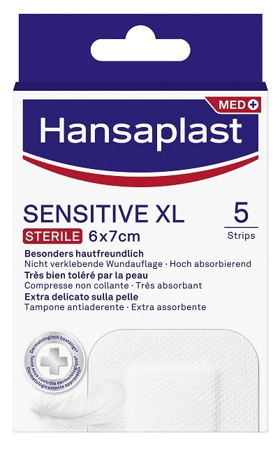 CEROTTO HANSAPLAST SENSITIVE XL 5 PEZZI - Farmacia De Pasquale
