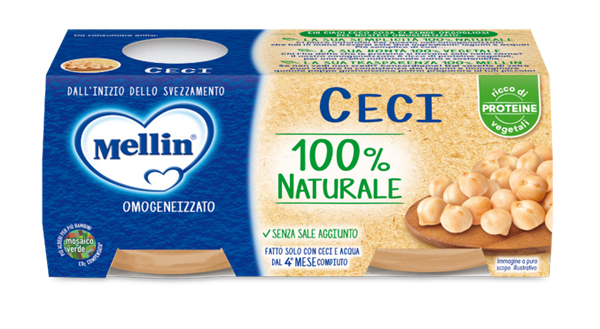 MELLIN OMOGENEIZZATO CECI 2 X 80 G - Farmacia De Pasquale