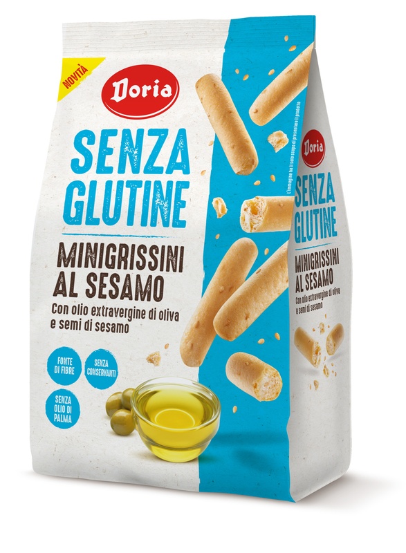 DORIA MINIGRISSINI SESAMO 150 G - Farmacia De Pasquale