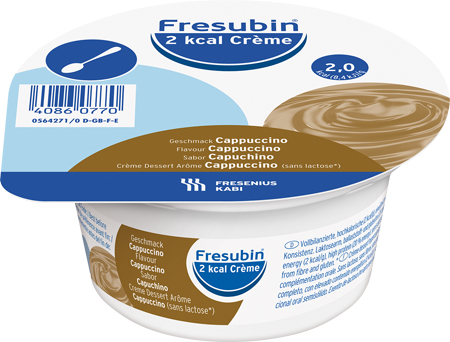 FRESUBIN 2KCAL CREMA CAPPUCCINO 4 X 125 G - Farmacia De Pasquale