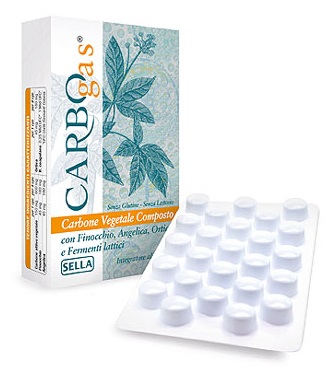CARBOGAS 50 COMPRESSE - Farmacia De Pasquale