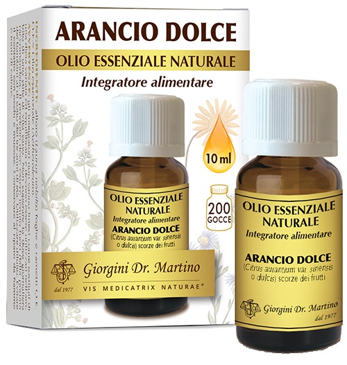 ARANCIO DOLCE OLIO ESSENZIALE NATURALE 10 ML - Farmacia De Pasquale