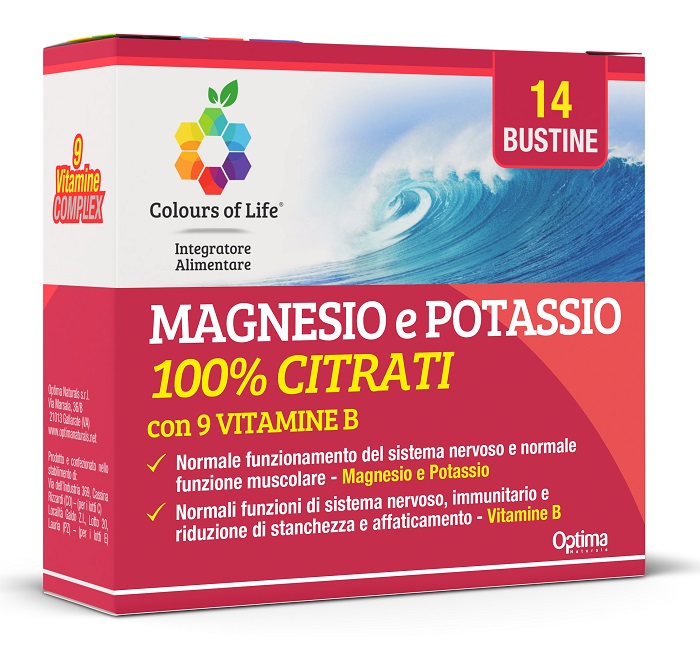 MAGNESIO POTASSIO VIT B 14 BUSTINE - Farmacia De Pasquale