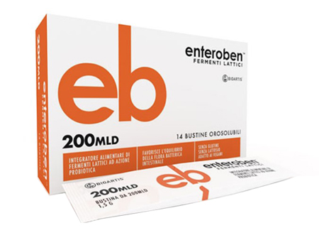 ENTEROBEN 200MLD 14 STICK PACK - Farmacia De Pasquale
