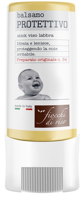 FIOCCHI DI RISO BALSAMO PROTETTIVO 9 ML STICK VISO/LABBRA - Farmacia De Pasquale