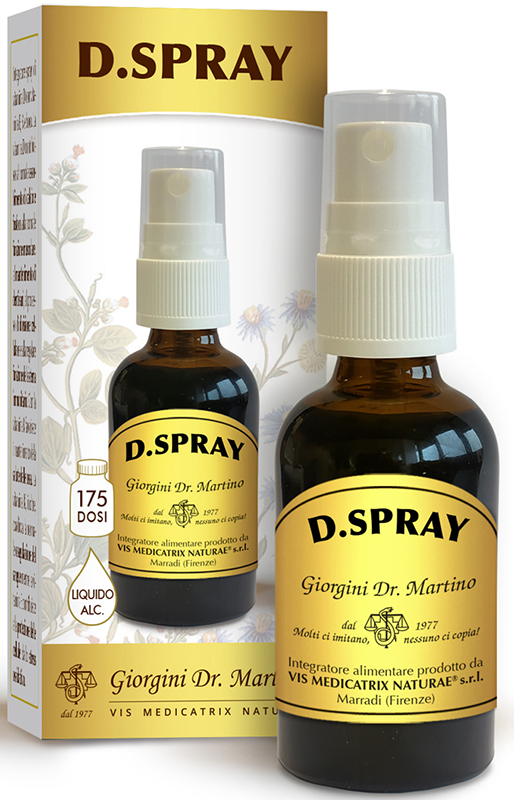 D SPRAY LIQUIDO ALCOOLICO 30 ML - Farmacia De Pasquale