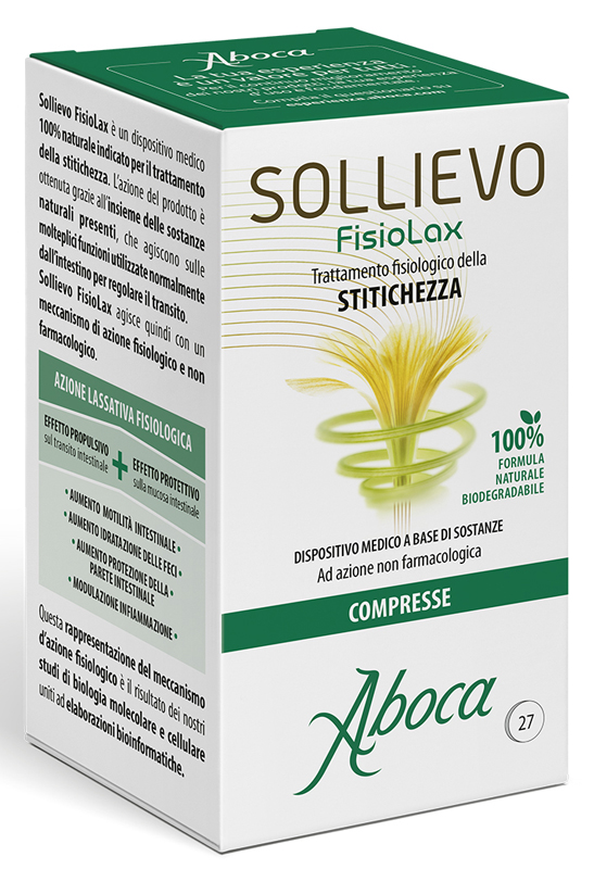 SOLLIEVO FISIOLAX 27 COMPRESSE - Farmacia De Pasquale
