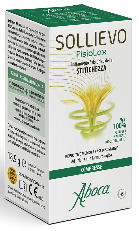 SOLLIEVO FISIOLAX 45 COMPRESSE - Farmacia De Pasquale