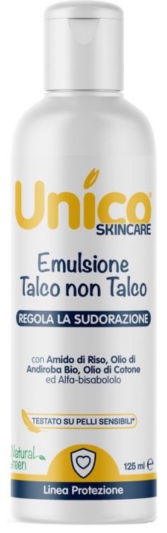 UNICO EMULSIONE TALCO NON TALCO 125 ML - Farmacia De Pasquale
