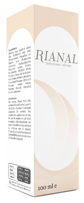 RIANAL SOLUZIONE OLEOSA 100 ML - Farmacia De Pasquale