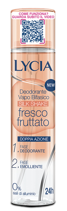 LYCIA DEO VAPO BIFASICO SILK SHAKE FRUTTATO 100 ML - Farmacia De Pasquale
