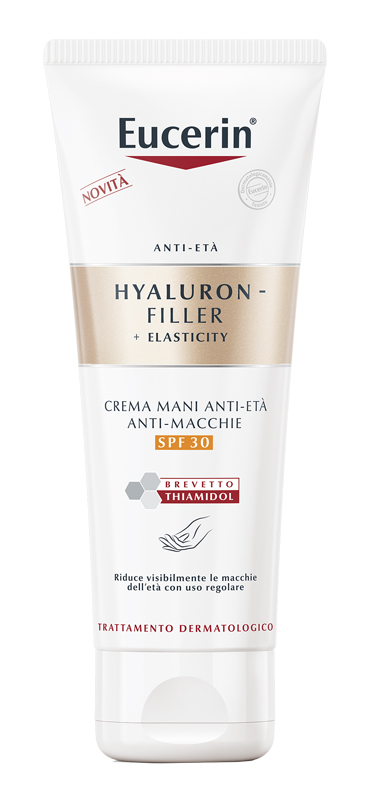 EUCERIN HYALURON FILLER + ELASTICITY CREMA MANI ANTI MACCHIE 75 ML - Farmacia De Pasquale