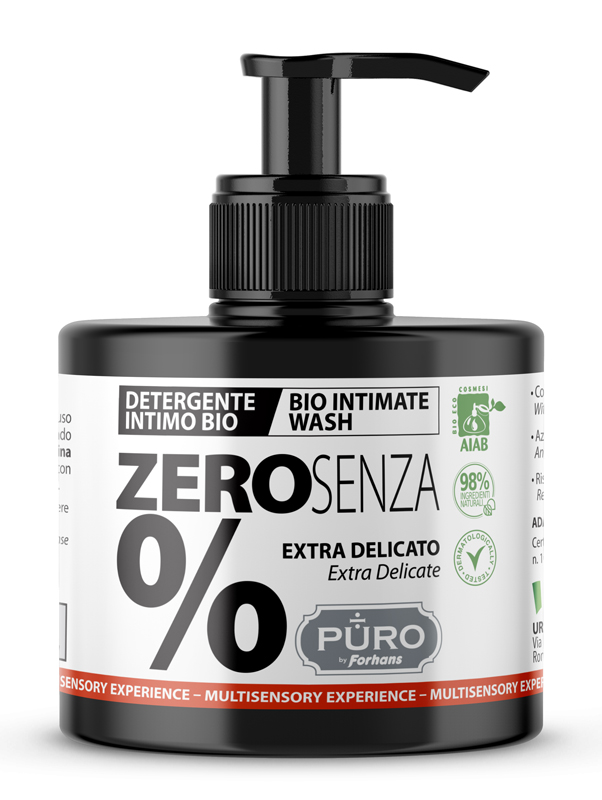 FORHANS PURO DETERGENTE INTIMO ZERO 0% 250 ML - Farmacia De Pasquale