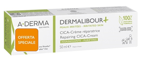 DERMALIBOUR + CICA CREMA RISTRUTTURANTE 50 ML - Farmacia De Pasquale