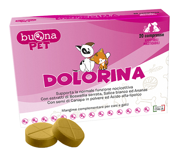 DOLORINA 20 COMPRESSE NUOVA FORMULA - Farmacia De Pasquale