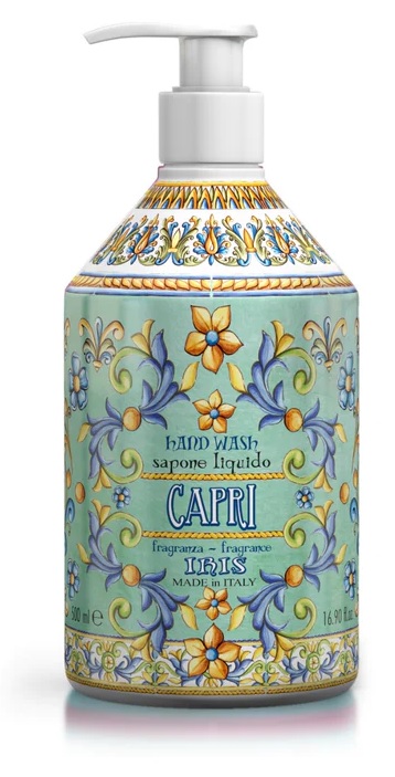 MAIOLICHE SAPONE LIQUIDO 500 ML IRIS OF CAPRI - Farmacia De Pasquale