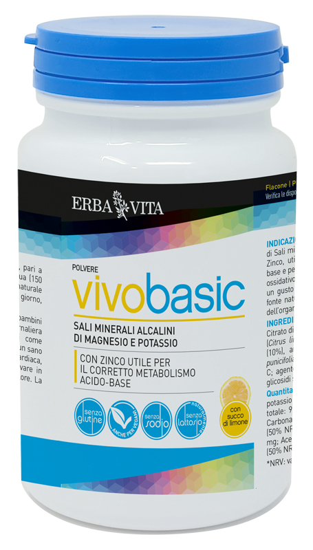 VIVOBASIC POLVERE CON SUCCO DI LIMONE 200 G - Farmacia De Pasquale