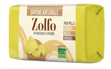 SAPONETTA ZOLFO REGULARIS 100 G - Farmacia De Pasquale
