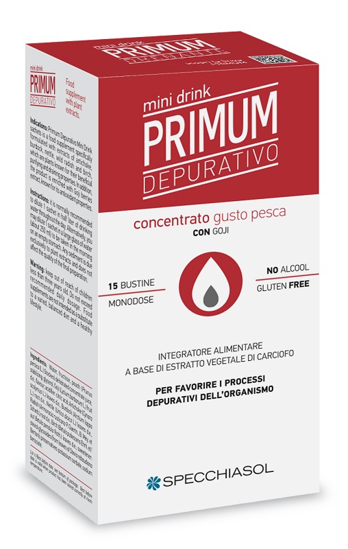 PRIMUM DEPURATIVO MINIDRINK PESCA 15 STICK DA 10 ML - Farmacia De Pasquale