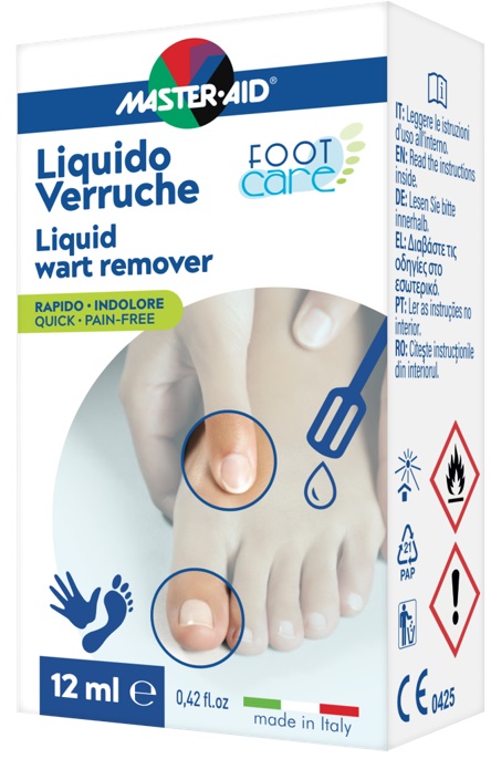GEL VERRUCHE MASTER-AID FOOTCARE 12 ML E2 - Farmacia De Pasquale