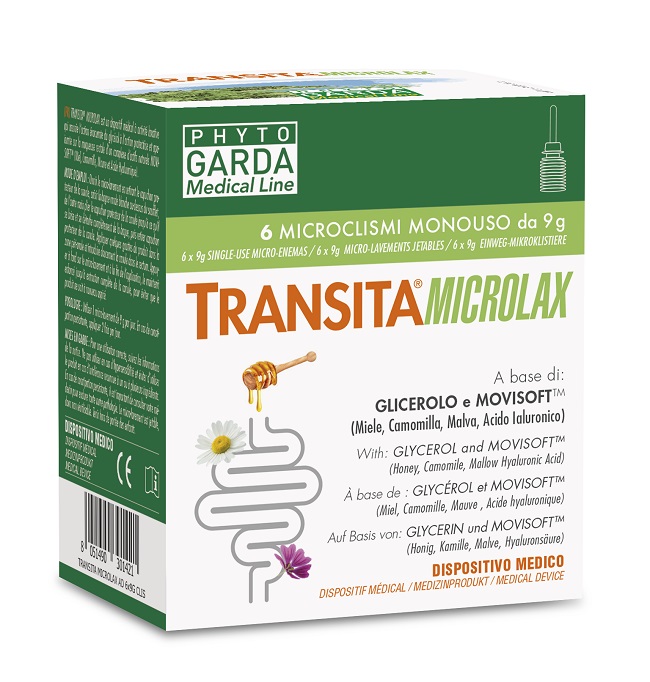 TRANSITA MICROLAX ADULTI 6 MICROCLISMI DA 9 G - Farmacia De Pasquale