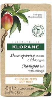 KLORANE SHAMPOO SOLIDO MANGO 80 G - Farmacia De Pasquale